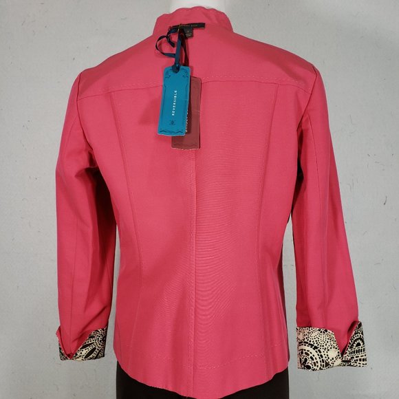 Reversible Amber Sun Handstitched Jacket, Small - Picture 6 of 12